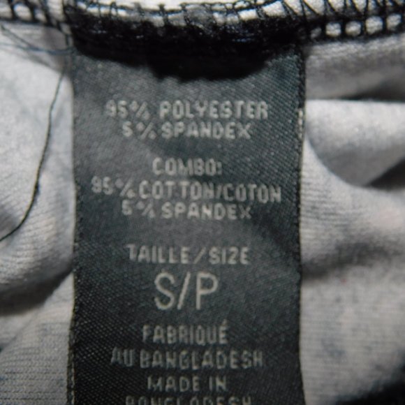 Suzy Shier Women S Black White Space Constellations Velour Long Sleeve Top shirt - Picture 5 of 10